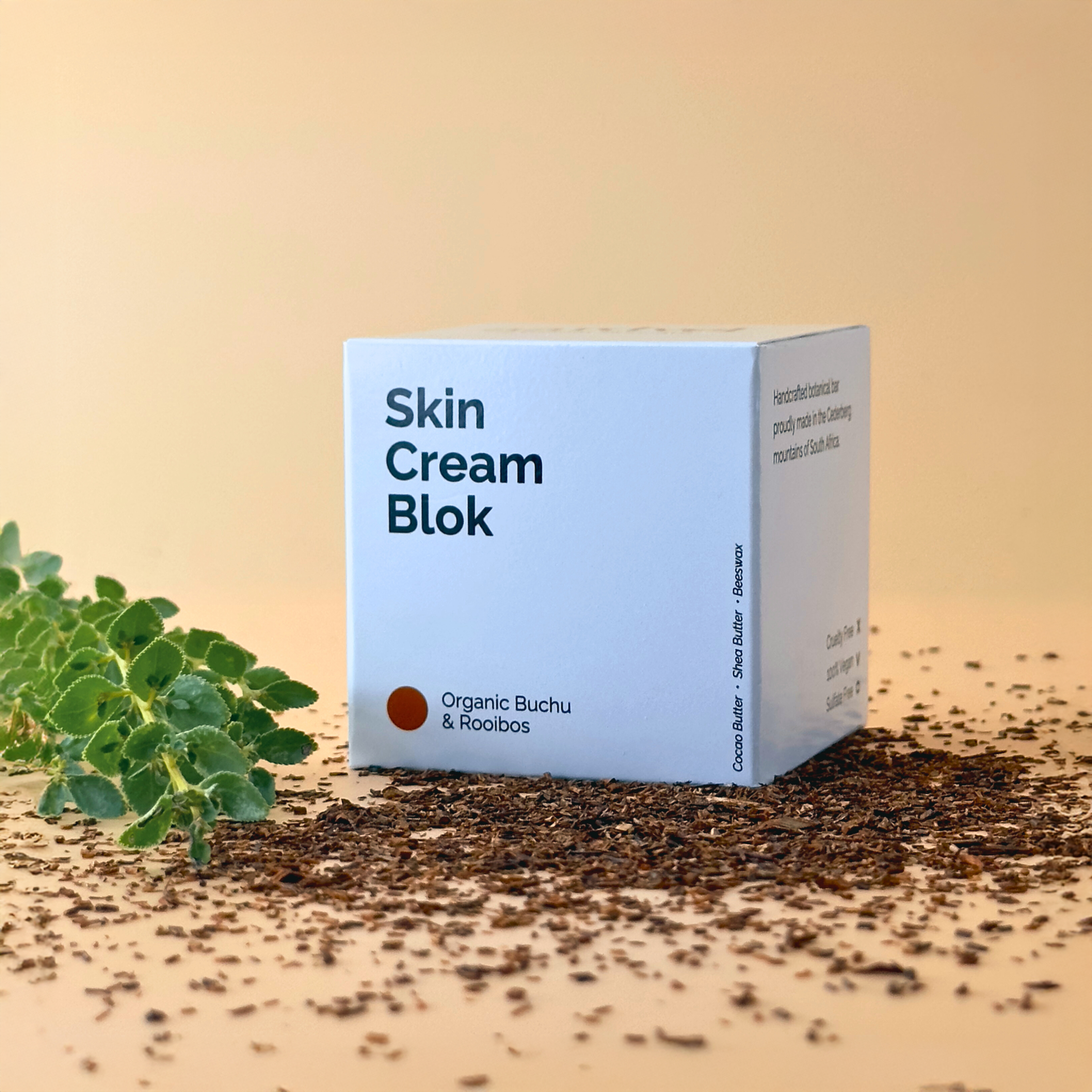 Buchu & Rooibos Moisturising Blok • Aardvel • Solid Skin Cream & Lotion • Cape Town, South Africa
