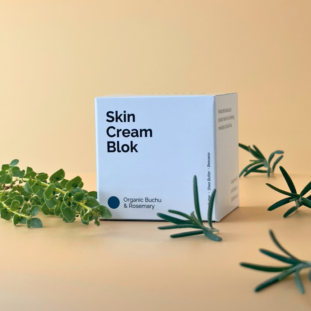 Buchu & Rosemary Moisturising Blok • Aardvel • Solid Skin Cream & Lotion • Cape Town, South Africa